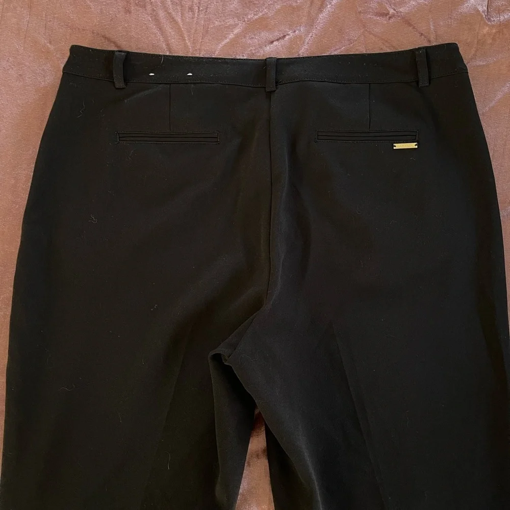 Anne Klein black dress pants 10 Petite - Picture 3 of 4